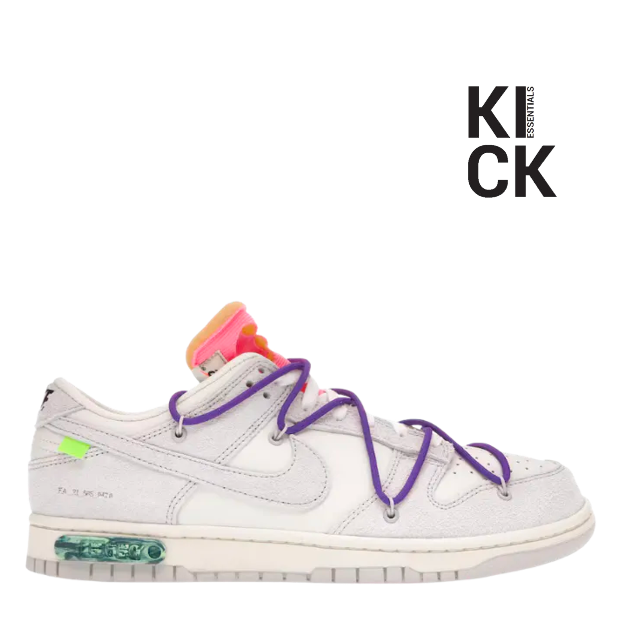 NIKE DUNK LOW 'OFF-WHITE LOT 15'