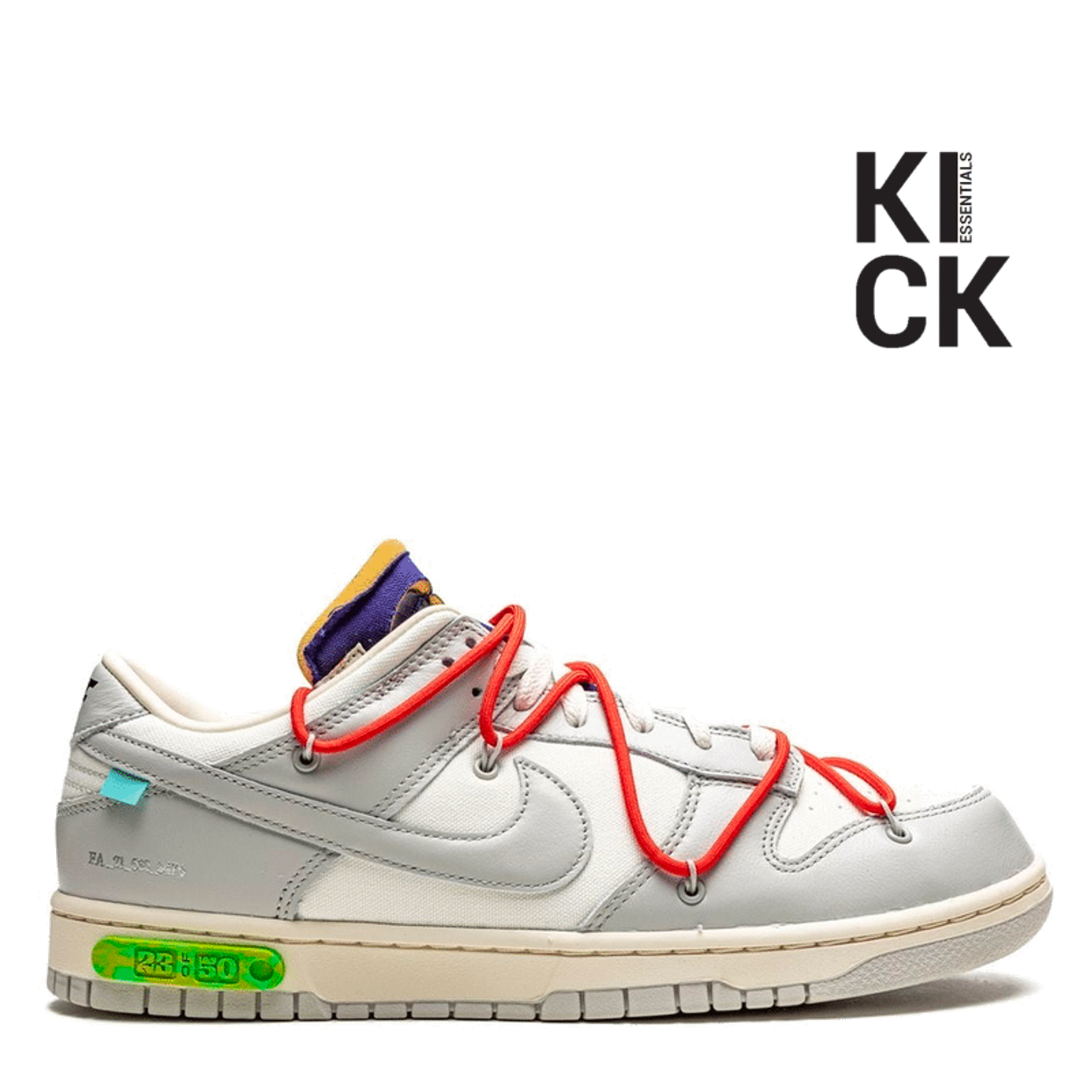 NIKE DUNK LOW 'OFF-WHITE LOT 22'