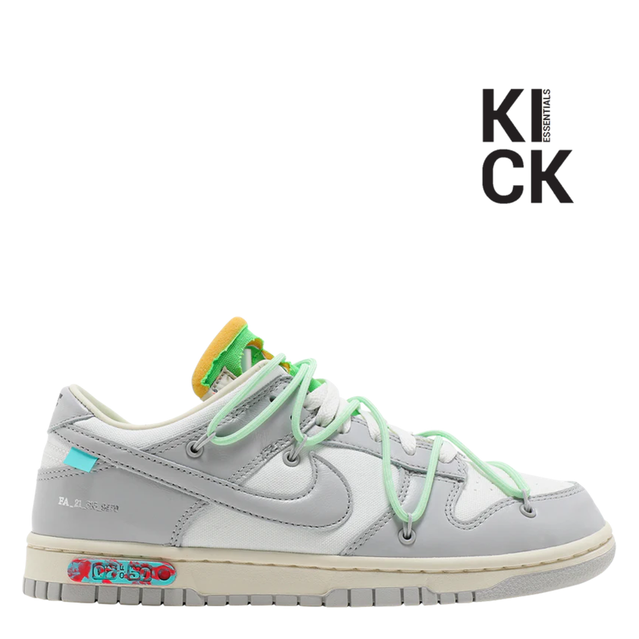 NIKE DUNK LOW 'OFF-WHITE LOT 7'