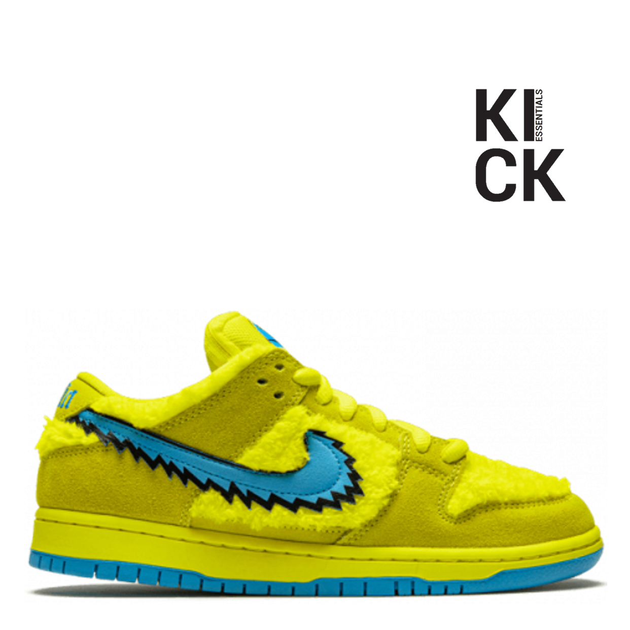 NIKE DUNK LOW 'GRATEFUL DEAD BEARS OPTI YELLOW'