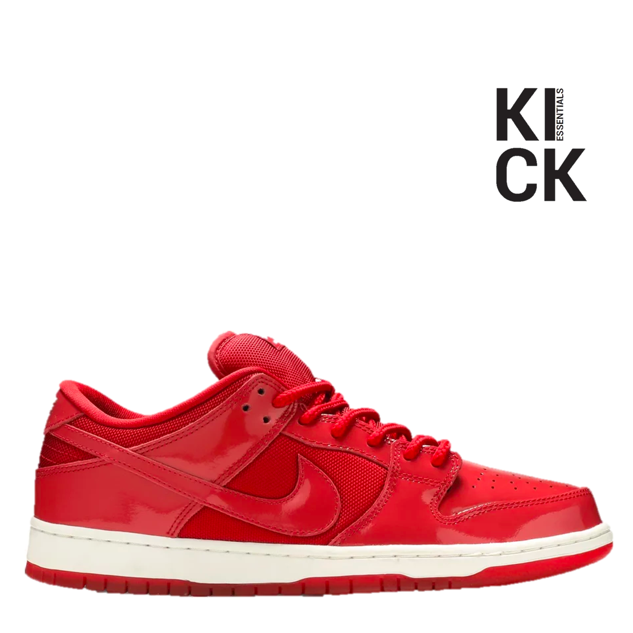 NIKE DUNK LOW 'RED PATENT LEATHER'