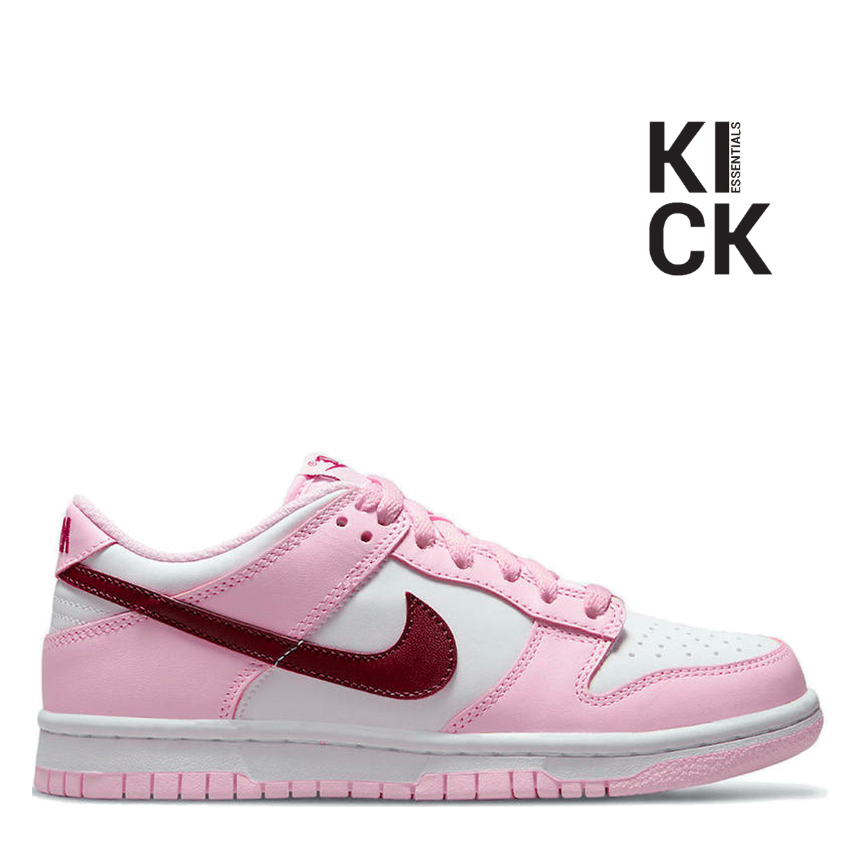 NIKE DUNK LOW (GS) 'PINK FOAM RED WHITE'