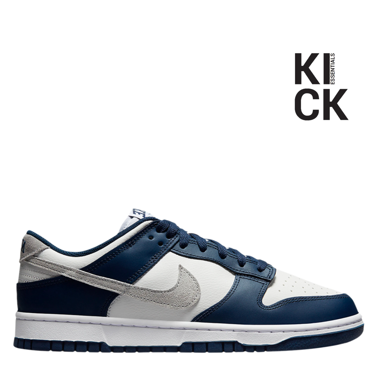 NIKE DUNK LOW 'SUMMIT WHITE MIDNIGHT NAVY'