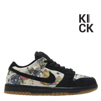 NIKE DUNK LOW 'SUPREME RAMMELLZEE BLACK'