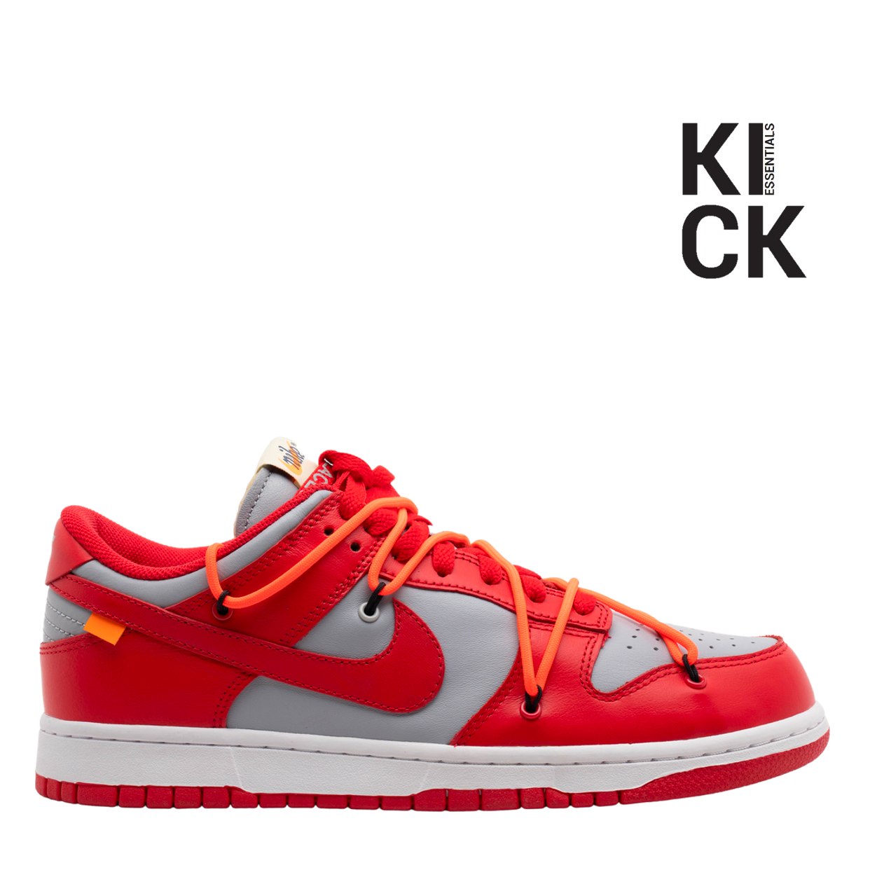 NIKE DUNK LOW 'OFF-WHITE UNIVERSITY RED'