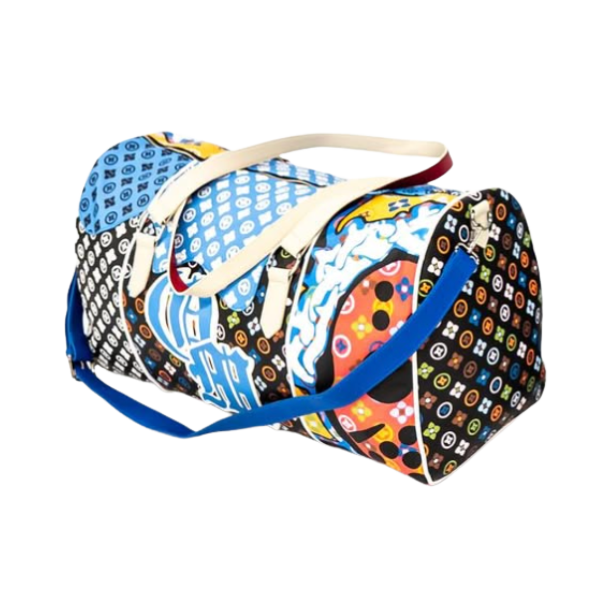 OCTAVIUS MARKS DUFFLE BAG 'WHAT THE'