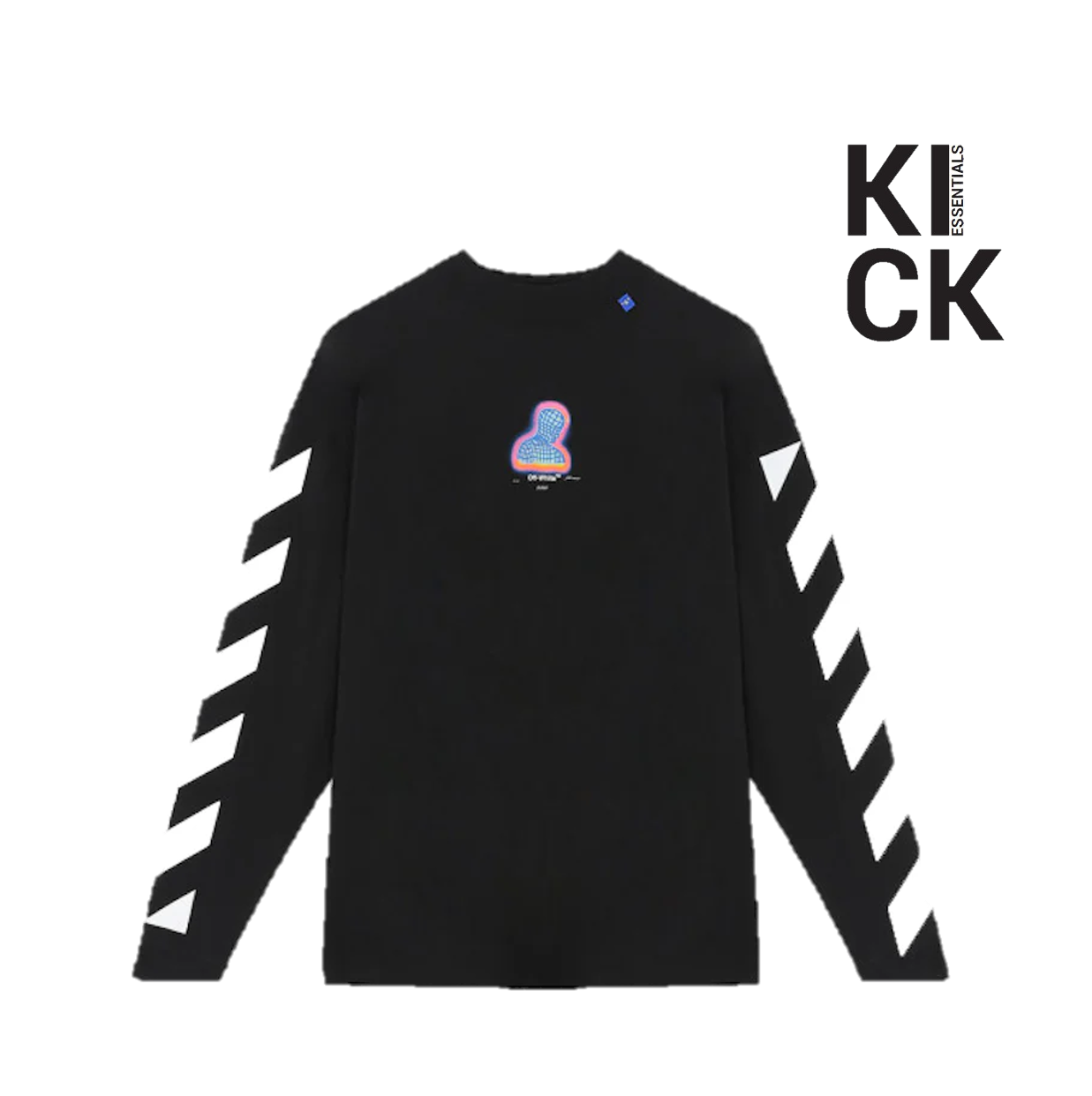 OFF-WHITE TEE 'DIAGONAL THERMO BLACK'