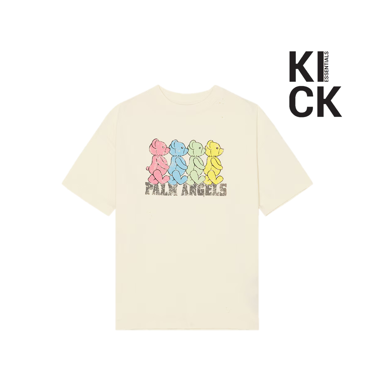 PALM ANGELS TEE 'BEARS IVORY'