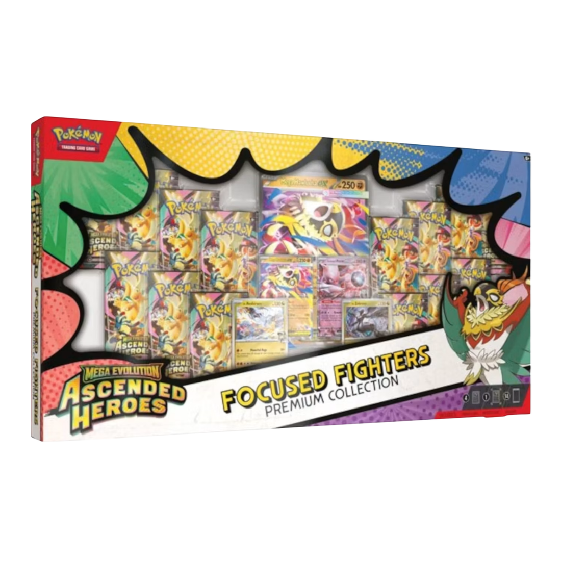 POKEMON BOX 'ASCENDED HEROES FOCUSED FIGHTERS PREMIUM COLLECTION'