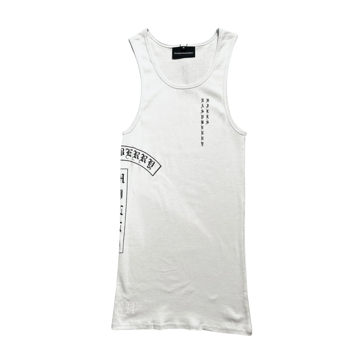 RASPBERRY HILLS TANK 'T-BAR WHITE'