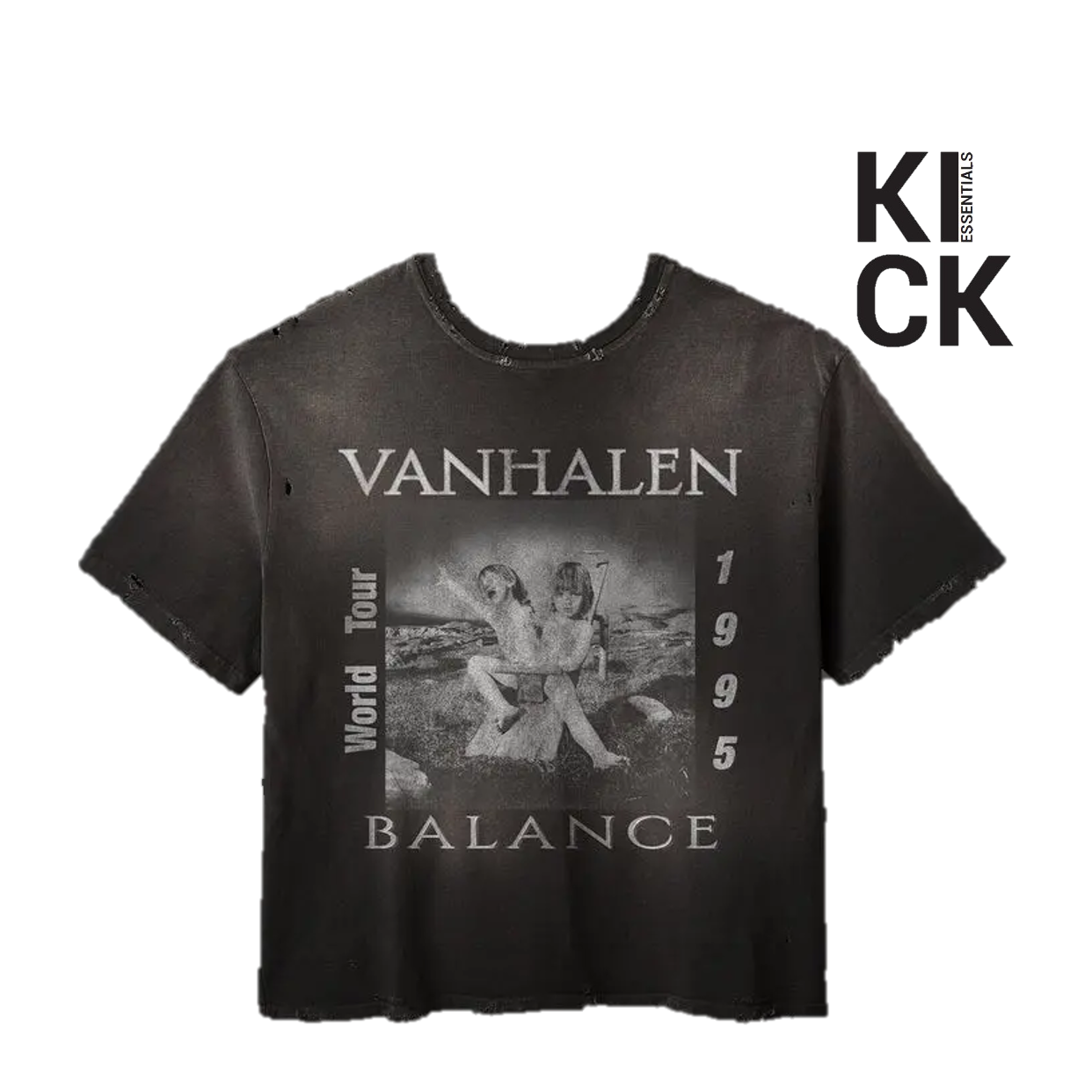 RASPBERRY HILLS TEE 'BALANCE BLACK'