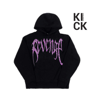 REVENGE HOODIE 'PINK BROKEN HEART'