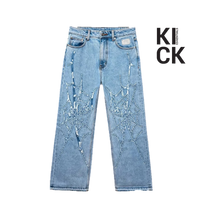 REVENGE JEANS 'SPIDER WEB INDIGO'