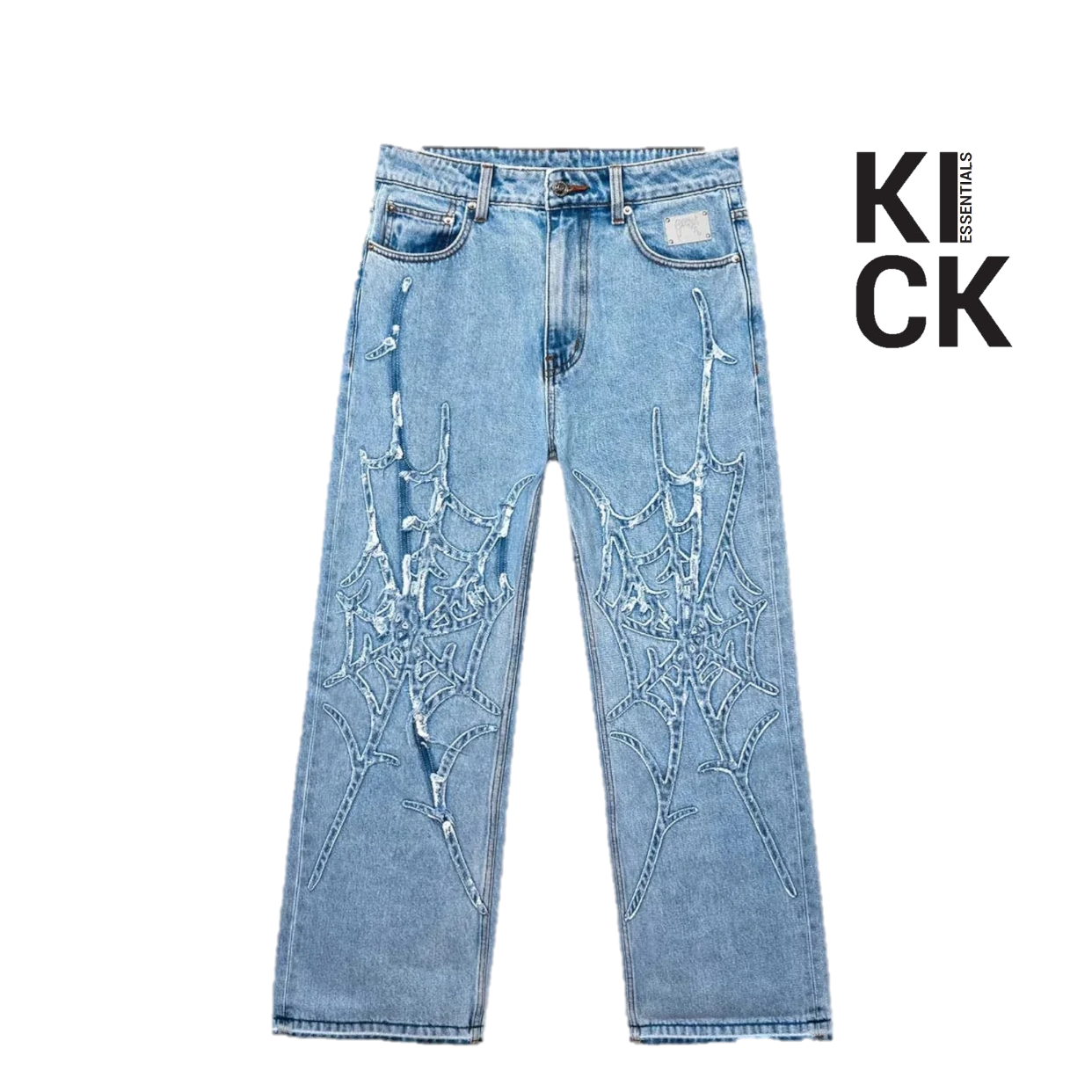 REVENGE JEANS 'SPIDER WEB INDIGO'