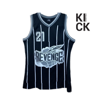 REVENGE JERSEY 'EMBROIDERED BLACK'