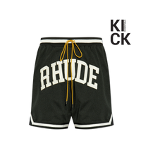 RHUDE SHORT 'COLLEGIATE BLACK WHITE'