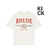 RHUDE TEE 'BAY OF ANGELS YACHT WHITE'