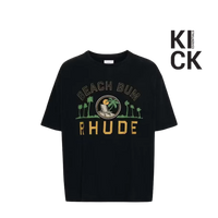 RHUDE TEE 'PALMERA BLACK'