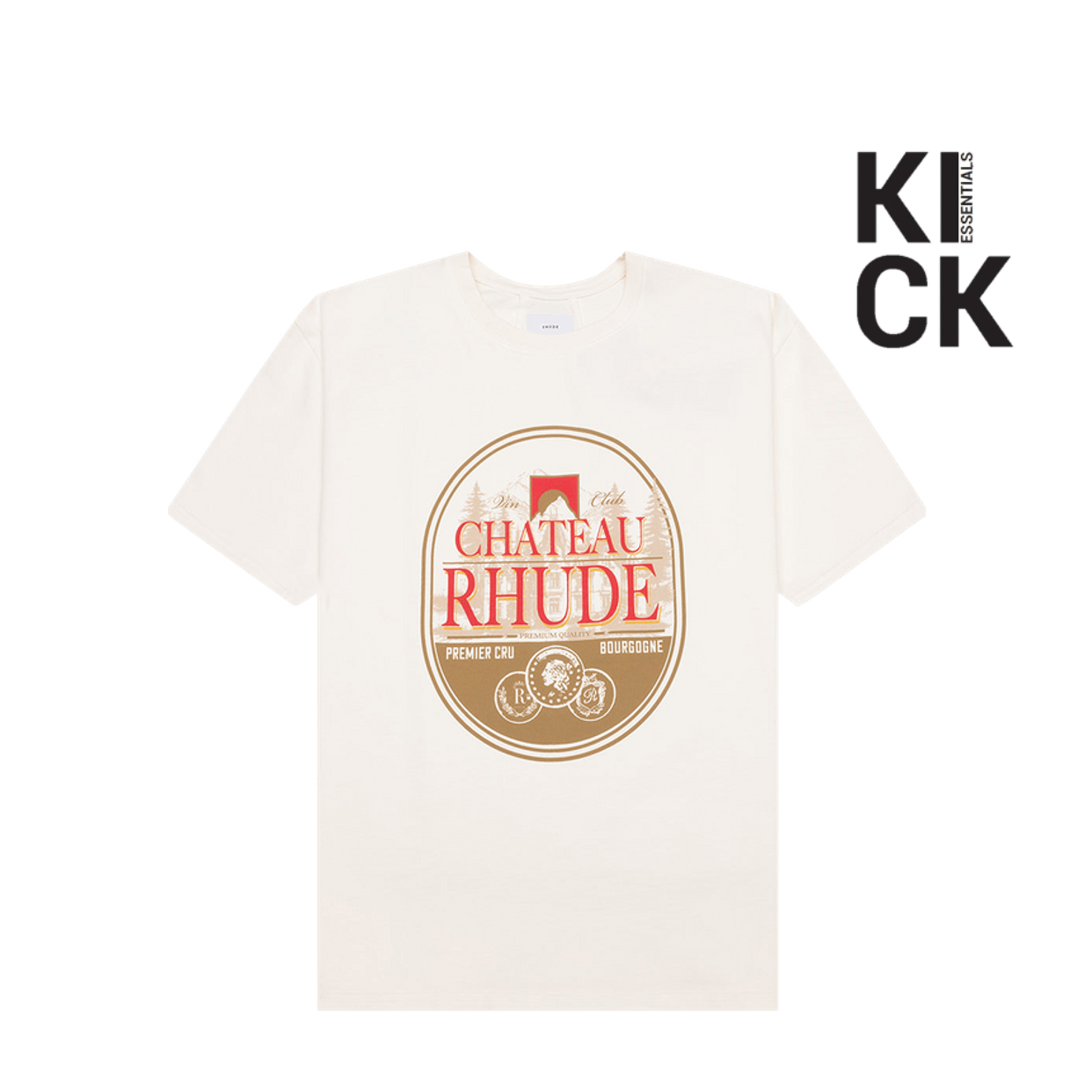 RHUDE TEE 'PREMIER CRU WHITE'