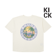 RHUDE TEE 'LAGO WHITE'