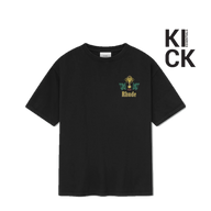 RHUDE TEE 'TOBACCO BLACK'