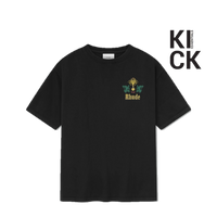 RHUDE TEE 'TOBACCO BLACK'