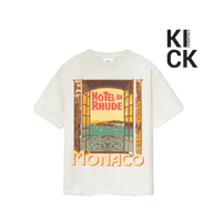RHUDE TEE 'HOTEL DI MONACO WHITE'