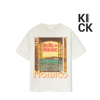 RHUDE TEE 'HOTEL DI MONACO WHITE'