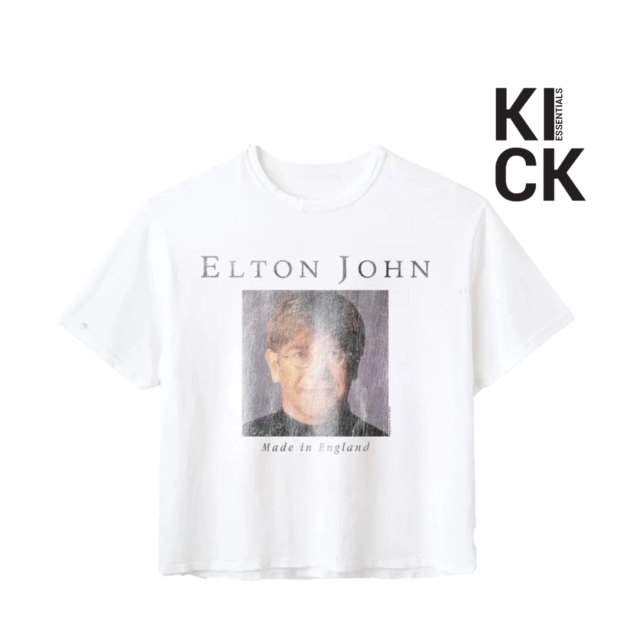 RASPBERRY HILLS TEE 'ELTON JOHN WHITE'