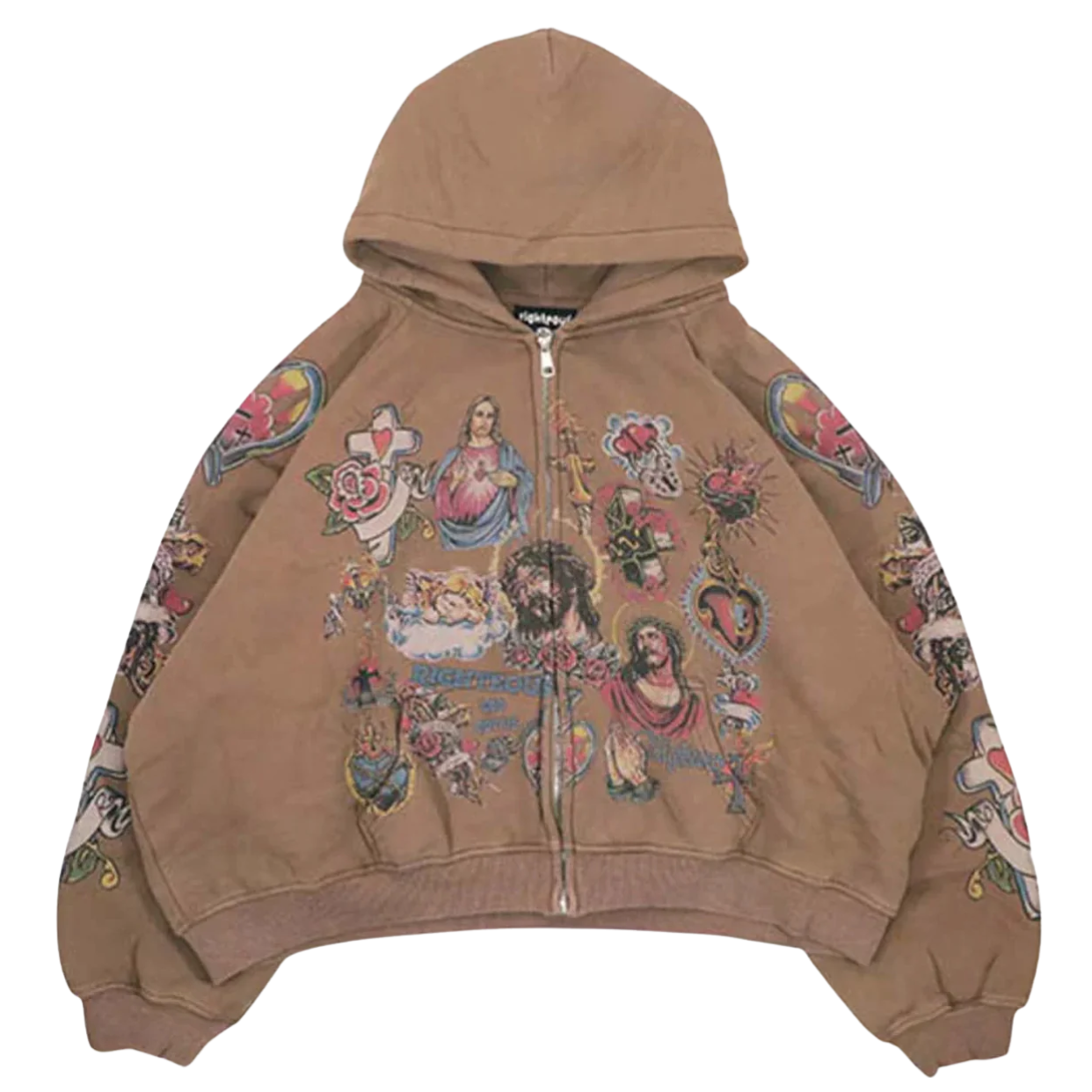 RIGHTEOUS ZIP-UP 'RISEN BROWN'