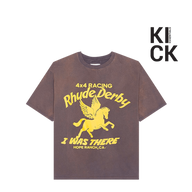 RHUDE TEE 'DERBY GREY'