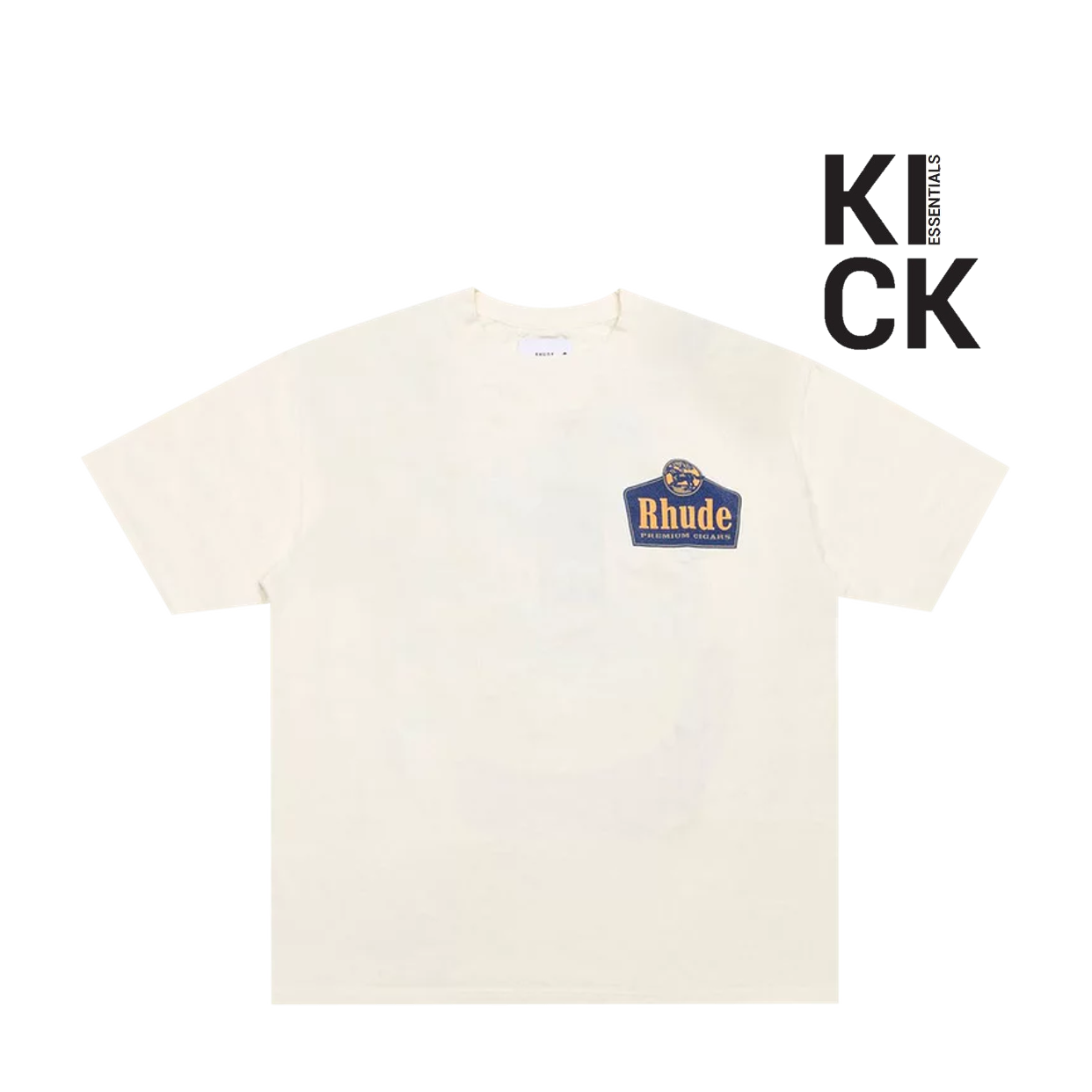 RHUDE TEE 'GRAND CRU VINTAGE WHITE'