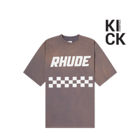 RHUDE TEE 'OFF ROAD GREY'