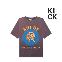 RHUDE TEE 'PARADISE VALLEY GREY'