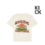 RHUDE TEE 'SAINT CROIX VINTAGE WHITE'
