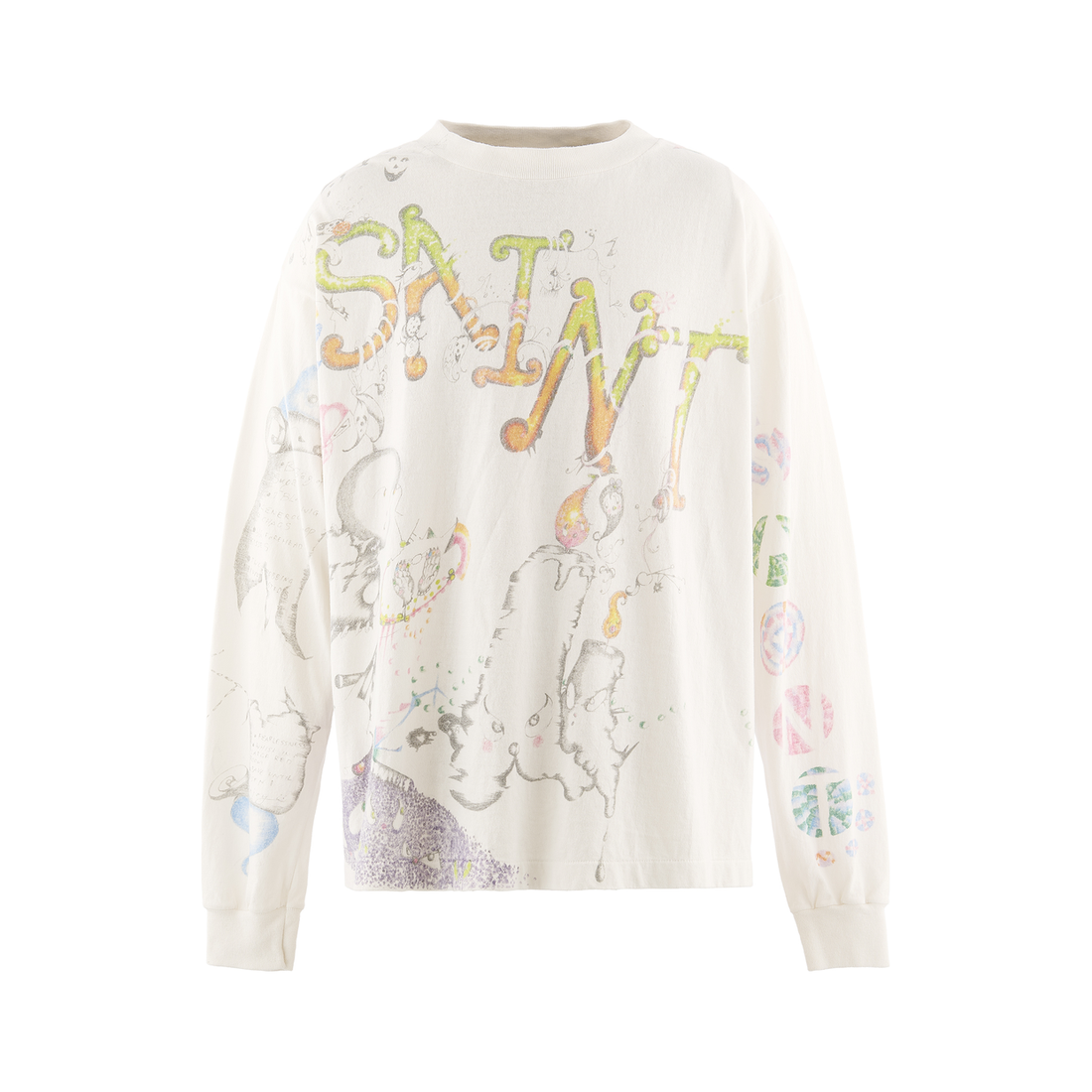 SAINT MICHAEL LONGSLEEVE 'COCO WHITE'