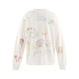 SAINT MICHAEL LONGSLEEVE 'COCO WHITE'