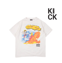 SAINT MICHAEL TEE 'TIME IS ETERNAL WHITE'