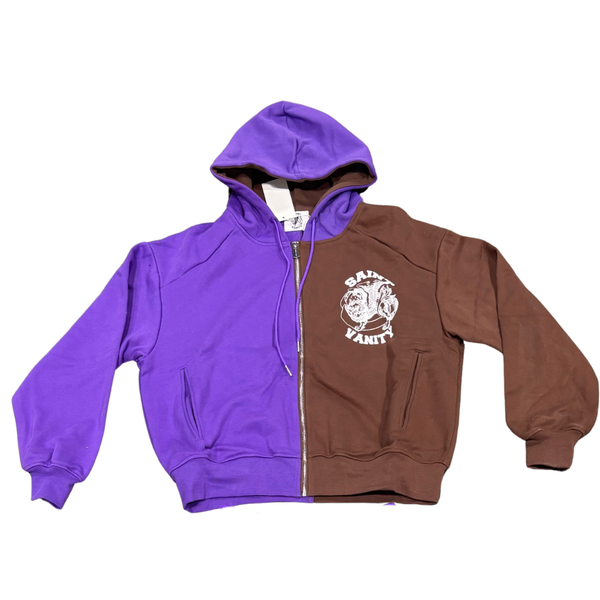 SAINT VANITY JACKET 'WHAT THE BROWN PURPLE'