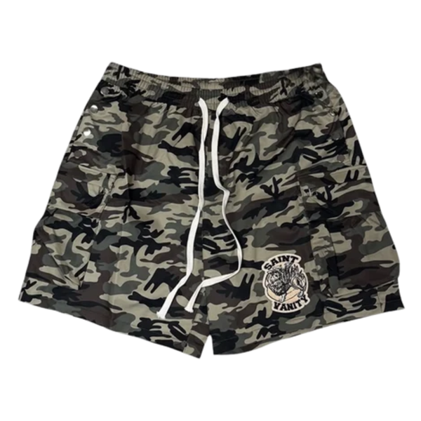 SAINT VANITY SHORT 'SUMMER CAMO NYLON'