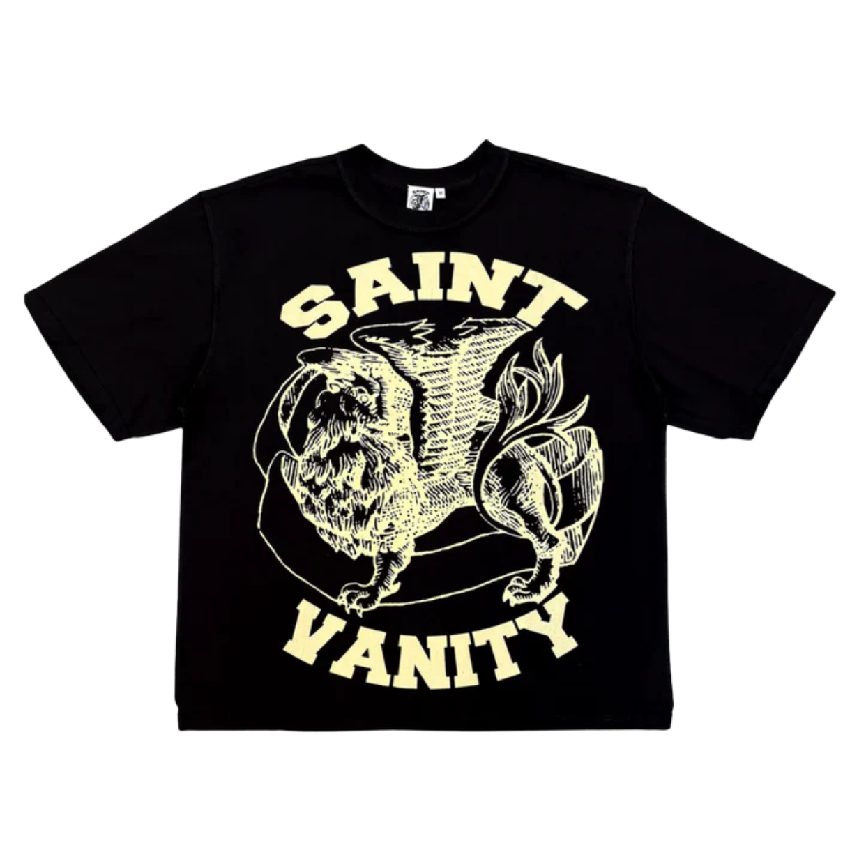 SAINT VANITY TEE 'GRIFFIN BLACK WHITE'