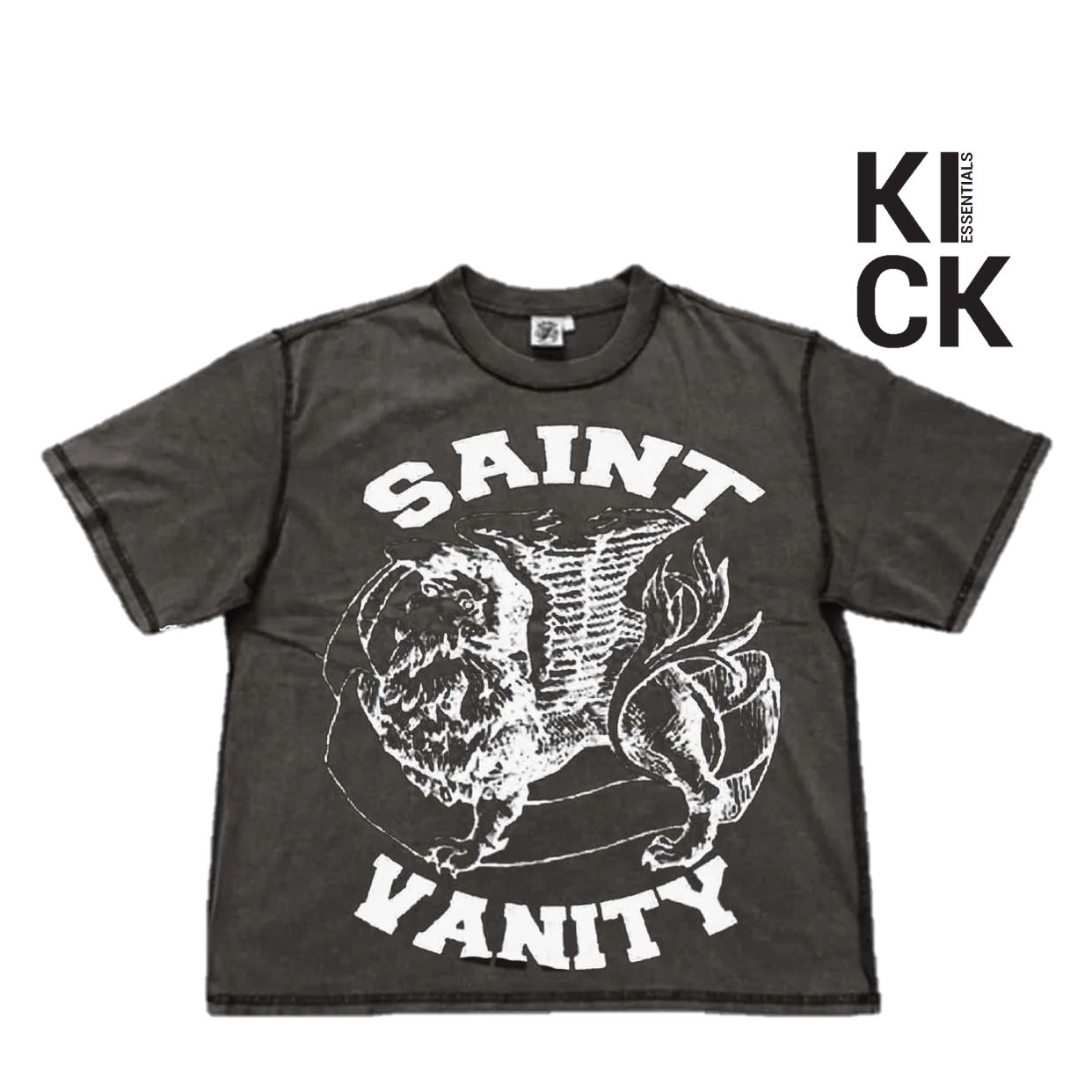SAINT VANITY TEE 'GRIFFIN GREY'