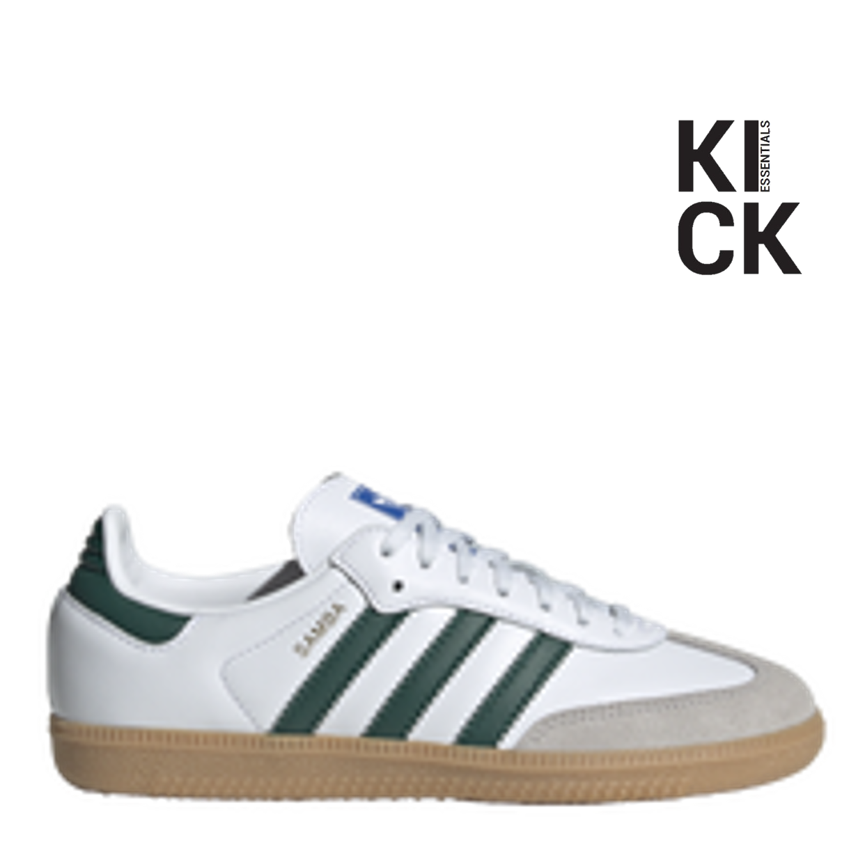 ADIDAS SAMBA (GS) 'WHITE COLLEGIATE GREEN GUM'