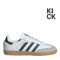 ADIDAS SAMBA (GS) 'WHITE COLLEGIATE GREEN GUM'