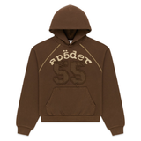 SP5DER HOODIE '55 UNIVERSITY BROWN'