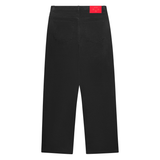 SP5DER JEANS 'DISTRESSED LOGO V3 BLACK'