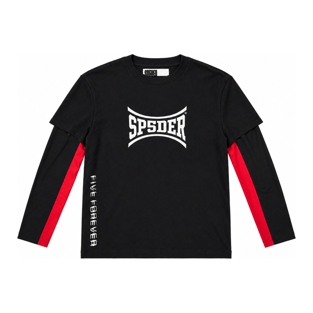 SP5DER LONGSLEEVE 'UNDERSHIRT KNIT ONYX'