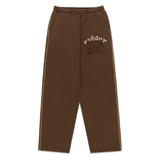 SP5DER SWEATPANT '55 UNIVERSITY WIDE LEG BROWN'