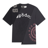 SP5DER TEE 'ASYMMETRICAL 5 ONYX'