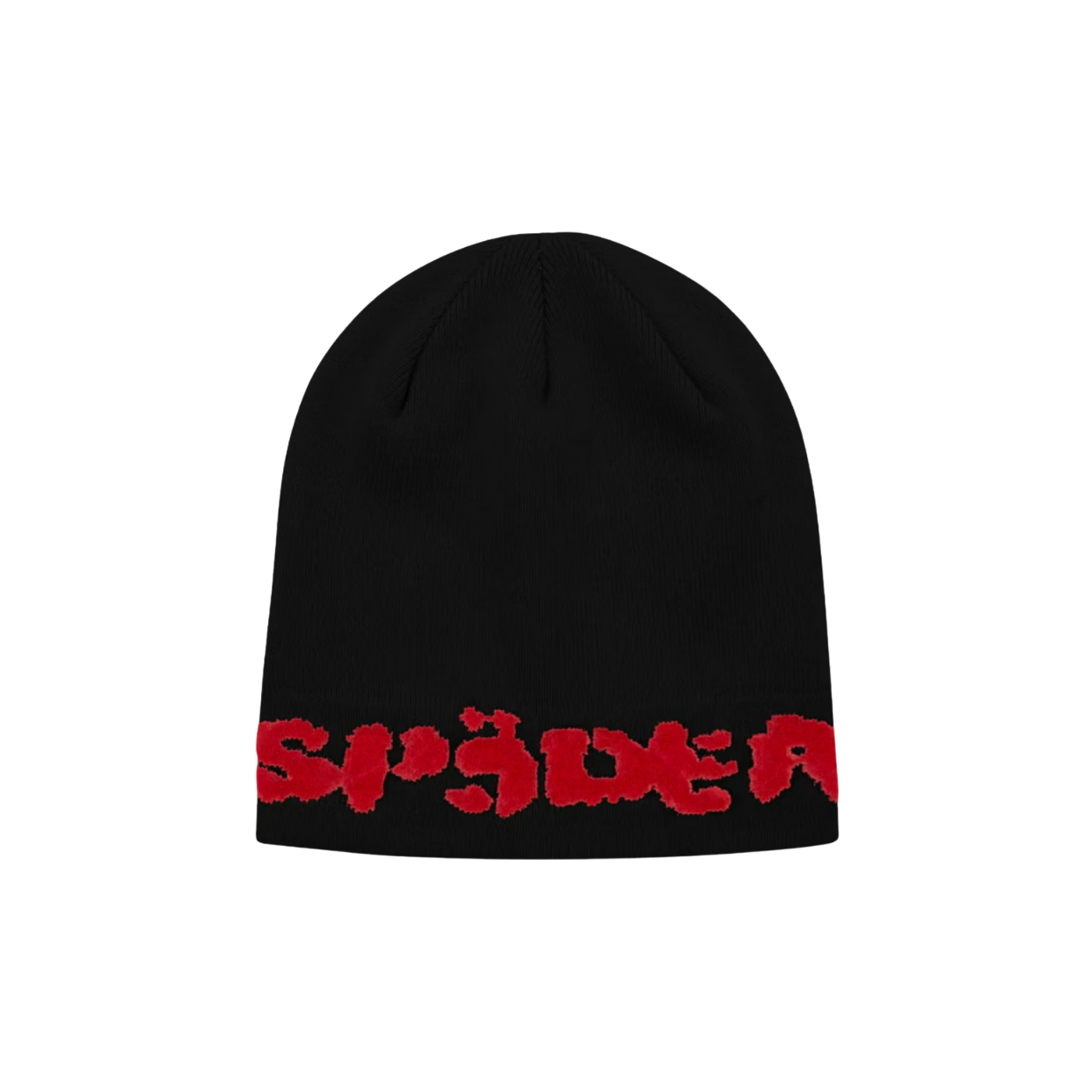 SPIDER BEANIE 'BLACK FUZZY'